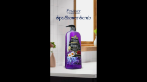 Fruiser Spa Shower Scrub Lavender 730ml