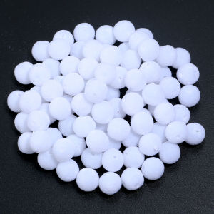 100 Hạt Cườm Nhựa Mềm Hình Tròn 8mm Nhiều Màu Sắc Dùng Làm Trang Sức Tự Làm - Phụ Kiện Làm Vòng Cổ Lắc Tay Hoa Tai Có Lỗ 1mm
