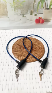 COD TaffGUARD Kunci Gembok Sepeda Anti Maling Material Baja 90 cm TY588YZ