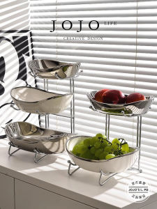 Luxurious Multi-layer Fruit Tray JOJOS L PD Haughtiness Ceramic Storage Basket Trendy Home Decor Nordic Style Colorful Design