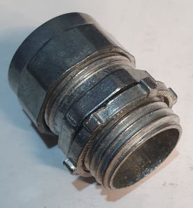 EMT Connector 1/2" Compression Type Durable Materials (per piece price)