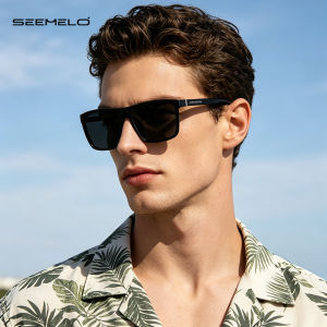 SEEMELO Sunglasses for Men Sunglasses Polarized Classical Fashion Glasses UV400 Sunglasses Outdoor Activities Sports Sunglasses Driving Fishing Racing Eyewear Non-slip PC Temples Sun Glasses