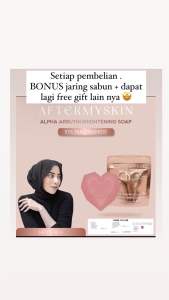 READY [ AFTER SKIN ] sabun Alpha Arbutin aftermyskin Brightening Soap