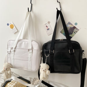 Túi Xách Nữ Phong Cách Nhật Bản Dễ Thương Túi Xách Học Sinh Túi Xách Bằng Da PU Mềm Túi Đeo Vai Đơn Đi Làm Túi Xách Túi Tote