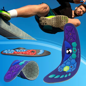 Medical Magnetic Therapy Sports Insoles Massage Foot Weight Loss Slimming Acupressure Insole Anti-fatigue Health Care Shoe Pads