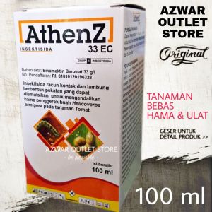 Athenz 33 EC | Emamektin benzoat Insektisida racun hama & ulat original