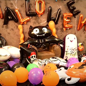 Halloween Foil Balloon Ghost Bat Skeleton Pumpkin Aluminum Film Balloons For Trick or Treat Halloween Party Decoration