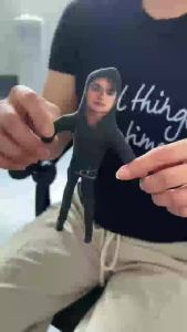 Bandai |  28cm Michael Jackson Jointed Plush Figure Kawaii Soft Toy Home Desk Decoration Collectible Present for Adults