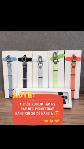 Dây Đeo Điện Thoại PhoneStrap Có Thể Điều Chỉnh 21~30cm Tặng Kèm Phonetag Nhiều Màu - Hàng Xịn