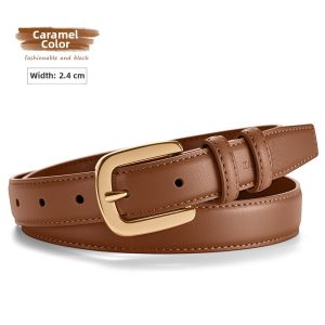 Kangaroo | New Fashionable Brown All-Match Leather Belt With Prong