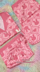 PIYAMA WANITA 3IN1 SUTRA PI2056