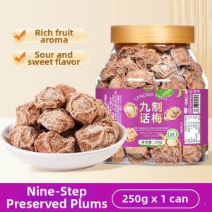 Sour Salty Plum Dried Fruit Canned