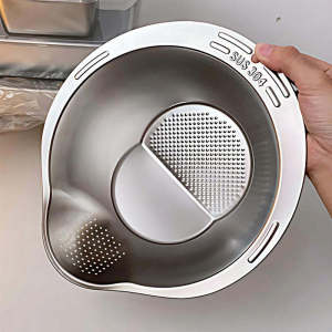 UBT | Stainless Steel Rice Washing Draining Basin