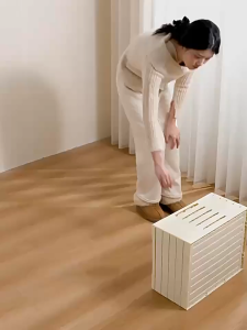 【SG Inventory】Folding shoe cabinet installation-free folding cabinet plastic cabinet outside the door corridor transparent storage shoe box integrated cabinet