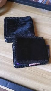 กระเป๋าสตางค์หนังขนม้า เป็นหนังขนม้านำเข้าจากโปรตุเกส หนังนุ่ม