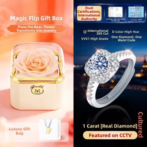 East Beauty | One Carat Cultured Diamond Engagement Ring Cubic Cut