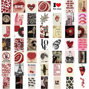 50 Miếng Dán Graffiti Vui Nhộn Dành Cho Nữ Chất Liệu Vinyl Chống Nước Dùng Cho Bình Nước Laptop Sổ Lưu Niệm Ván Trượt - Dành Cho Nhóm Tuổi Từ 14 Tuổi Trở Lên