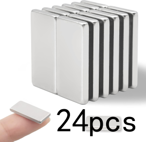 Rare Earth Neodymium Magnets Powerful Small Strong Metal Rectangular Bar Magnetic Strip Magnet for Fridge Garage Kit