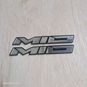 emblem mio m3 timbul Bahan akrilik