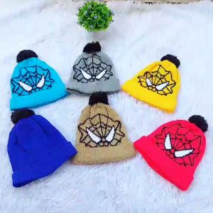 TOPI RAJUT BAYI SPIDERMAN 0-2 TAHUN