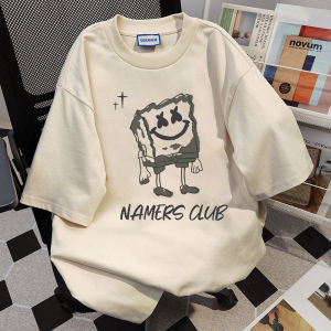 Guangzhou Thirteen Lines Export Orders ~ American Heavy Weight Pure Cotton Short-Sleeved T-shirt Baby Boy and Girl Summer Trendy Couple Wear Tops