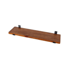 Wall Shelf Retro Solid Wood Partition Computer Riser in-Line Shelf Iron Minimalist Wall Kitchen Wine Rack