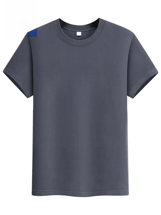 Lormen%20Men's%20Fashion%20round%20Neck%20Short%20Sleeve%20T-Shirt%20Pure%20Cotton%20Lightweight%20Loose%20Summer%20Top%20Antibacterial%207A%20Youth%20Casual%20-%20Image%206