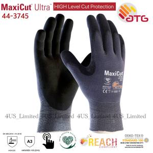 MaxiCut ULTRA 44-3745 Safety Gloves - Level 5 Cut resistance flexible breathable protection