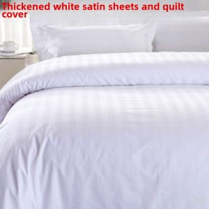Thick White Bedding 2m