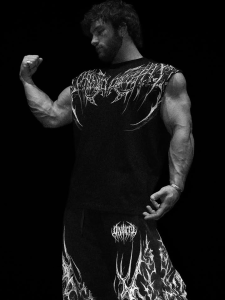 JIANSHENSHIJIAJIANSHEN | Loose Fitness Vest Casual Style Heavyweight Cotton Trendy Prints