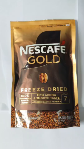 เนสกาแฟโกลด์เบลนด์กาแฟสําเร็จรูปถุงตั้ง 100 กรัม