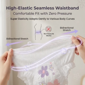 SUYA Sanitary Pants 20pcs Value Pack Night Period Pants Instant Absorption Leakproof for Heavy Flow