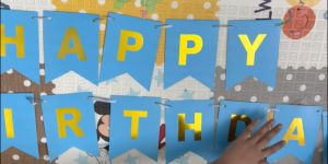 Banner Segilima Happy Birthday Warna Warni Dekorasi Ulang Tahun