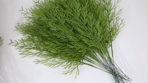 DIY flower accessories home Pine cypress pine branches simulated green plants Christmas pine needles