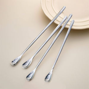 WODEBAIHUI | 316L Stainless Steel Mini Stirring Spoons with Storage Box
