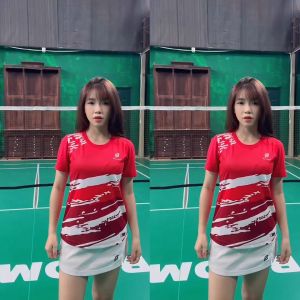 [Hoàn tiền MAX] Áo đánh cầu lông áo BUMBEE chất liệu cao cấp co giãn 4 chiều size M L XL XXL (AS003)