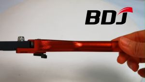BDJ For Honda Click 125 150 160 Brake Clutch Lever Partial 3D Pattern New Handle Grip With Bar End Modified Adjustable 2 Pcs