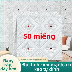 Decal Tường 3D Chống Nước Dán Tự Dính