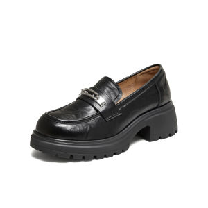 Thick Sole Thick Heel Loafers