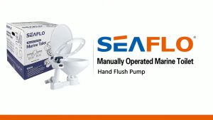 โถส้วม Manual Toilet COMPACT SFMTM-01 SEAFLO