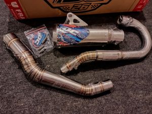 Knalpot IDC 26 Honda CRF 150 L original IDC 26 Bore Up kompetisi standar 180cc 200cc 250cc 300cc
