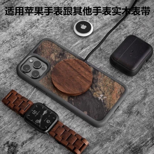 S9/S8/S10/ultra Original Wood Watch Band iwatch7/65432SE Wooden Strap Solid Wood Handmade Customizable Smartwatch Band