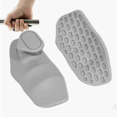 Anti Slip Weight Lifting Grips Pull Ups Gym Training Unisex Ergonomic Rubber Hand Protector Strengthener Handle Gloves