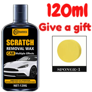 Fasilawei Premium Car Scratch Repair Wax - One-Step Fix Paint-Safe Instant Brightening for Auto Moto