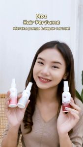 Parfum Rambut Instan Wanita Pewangi Rambut Hair Mist Bibz 60 ml