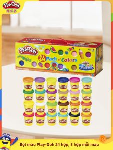 Play-Doh | Đất Sét Nặn Thủ Công Giáo Dục Sáng Tạo Cho Trẻ Em 24 Hộp