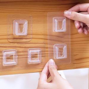 AN GANTUNGAN TEMPEL HOOK AJAIB GANTUNGAN DINDING KAIT MAGIC SERBAGUNA KAMAR MANDI DAPUR / HANGER COD