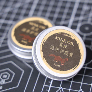 Top Layer Cowhide Leather Care Oil Handmade Leather Coat Cleaning Nourishing Treatment for Leather Goods