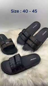 Dual Buckle Ultra Light Waterproof Men Sandal Size 40-45 Selipar Lelaki Kalis Air Ringan