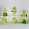 Smiski Hippers Blind Box Mini Hình - Dễ Thương Dạ Quang Tập Yoga Series Búp Bê Cho Phòng Ngủ Nhà Vệ Sinh Trang Trí PVC Đồ Chơi Mô Hình Quà Tặng. 